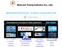 Tablet Screenshot of bencent.com